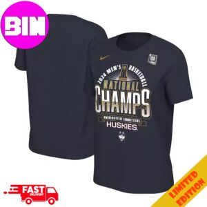 UConn Huskies Nike 2024 NCAA Men’s Basketball National Champions T-Shirt Hoodie