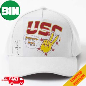 USC Trojans Cactus Jack Goes Back To College Travis Scott x Fanatics x Mitchell And Ness With NCAA March Madness 2024 Classic Hat-Cap