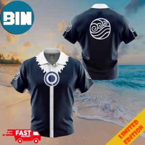Waterbenders Avatar Button Up Hawaiian Shirt