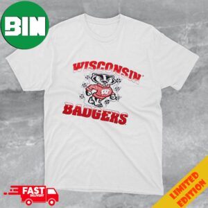 Wisconsin Badgers Cactus Jack Goes Back To College Travis Scott x Fanatics x Mitchell And Ness With NCAA March Madness 2024 T-Shirt