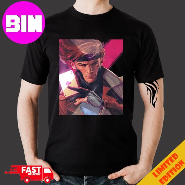 X-Men 97 Best Gambit Epic Poster Marvel Studios T-Shirt