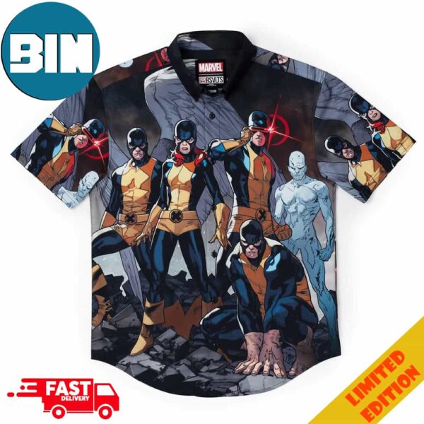 X-Men Xavier?s Shortlist Summer 2024 RSVLTS Summer Hawaiian Shirt