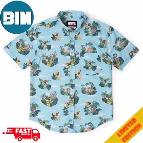 X-Men Savage Land RSVLTS Summer Hawaiian Shirt