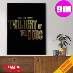 Zack Snyder?s Twilight Of The Gods Releases On Netflix This Fall Poster Canvas Home Decor