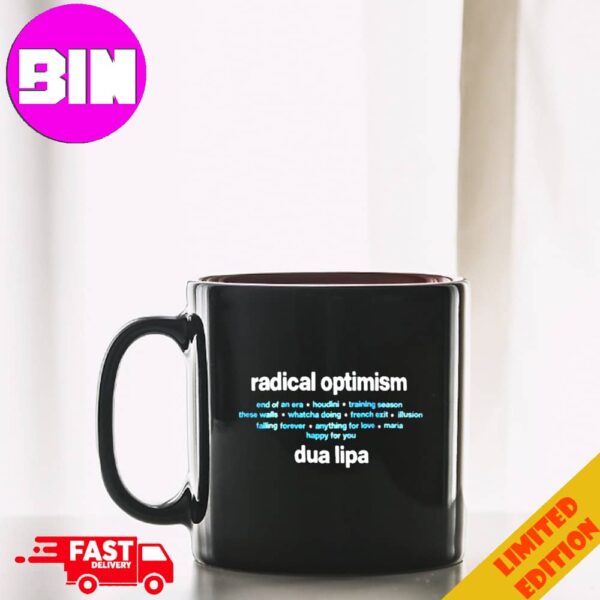 Radical Optimism Tracklist Dua Lipa T-Shirt Hoodie