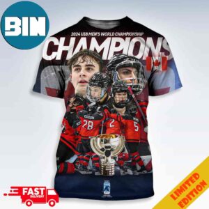 2024 U18 Men’s World Championship Congrats Hockey Canada Are Champions 3D T-Shirt