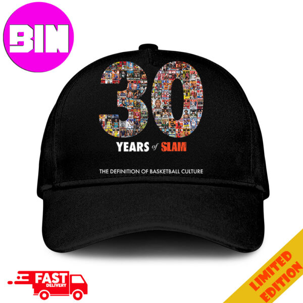 30 Years Of SLAM The Definition Of Basketball Culture Classic Hat-Cap Snapback