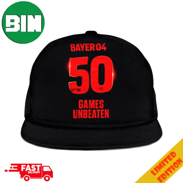 50 Games Bayer 04 Leverkusen’s Unbeaten Run Continues Heroic Classic Hat-Cap Snapback