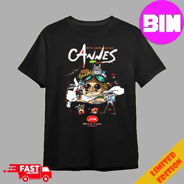 77 Festival De Cannes 2024 New Short Films To Celebrate The Honorary Palme D’or At Studio Ghibli Unisex T-Shirt