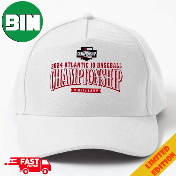 A-10 Baseball Championship 2024 Atlantic 10 Baseball Tysons VA May 21-25 White Classic Hat-Cap Snapback