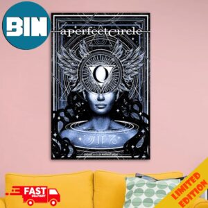 A Perfect Circle At Wintrust Arena Chicago IL May 1 2024 Limited Edtion Poster Home Decorations Poster Canvas