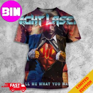 Album Call Me What You Want By Night Laser Release On May 24th 2024 All Over Print Unisex T-Shirt
