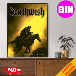 Album The Fourth Horseman By Deathwish Band Upcoming On June 7th 2024 Home Decor Poster Canvas