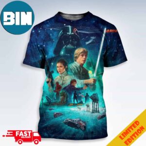 Amazing Star Wars Posters Shared For May Fourth Be With You 3D T-Shirt