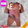 Anthony Edwards Dunking In The Adidas AE 1 Georgia Red Clay All Over Print Unisex T-Shirt