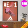 Anthony Edwards Dunking In The Adidas AE 1 Georgia Red Clay Home Decor Poster Canvas