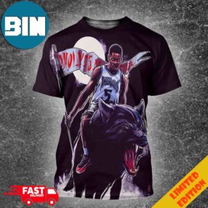 Anthony Edwards Minnesota Timberwolves NBA Art 3D T-Shirt