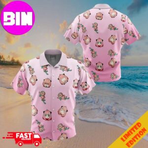 Anya Pattern Spy x Family Button Up ANIMEAPE Hawaiian Shirt