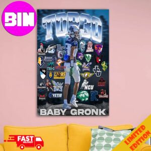 Baby Gronk Has Finally Released His Updated Top 30 Where Should He Go Home Decorations Poster Canvas