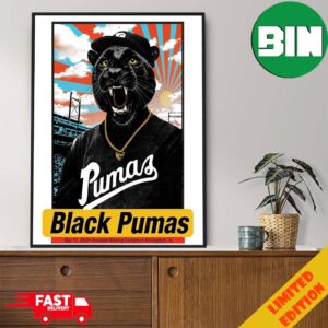 Black Pumas May 11 2024 Avondale Brewing Company Birmingham AL The Great Posters Poster Canvas