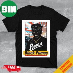 Black Pumas May 11 2024 Avondale Brewing Company Birmingham AL The Great Posters T-Shirt