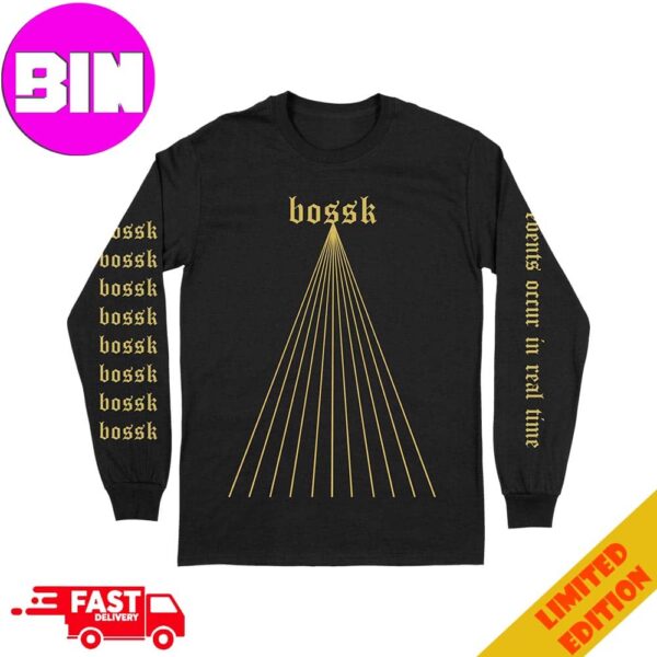 Bossk Band Envent Occur In Real Time Longsleeve All Over Print Unisex Shirt