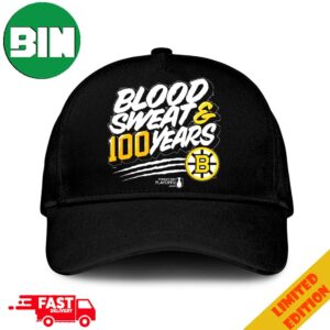 Boston Bruins 2024 Stanley Cup Playoffs Slogan Classic Hat-Cap Snapback