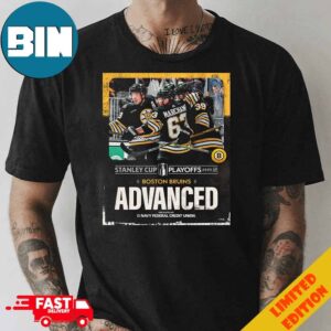 Boston Bruins Take Game 7 And Are Off To The Second Round Of The 2024 Stanley Cup Playoffs T-Shirt