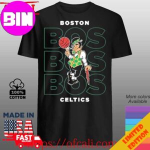 Boston Stacked City Logo T-Shirt