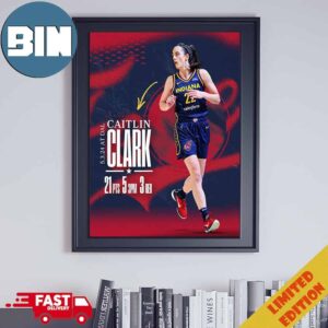 Caitlin Clark Showcased Her Proven Skillset In Her WNBA Preseason Debut For The Indiana Fever On May 3 2024 At Dal Poster Canvas uVpcd ognd2k.jpg