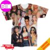Megan Thee Stallion 3D Collage Face All Over Print Unisex T-Shirt