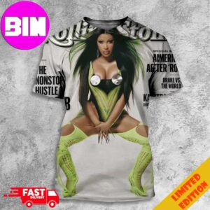 Cardi B Graces The Cover Of Rolling Stone Magazine 3D T-Shirt