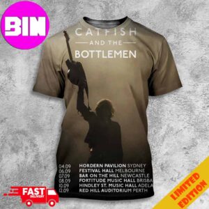 Catfish And The Bottlemen Tour 2024 Schedule List Date All Over Print Unisex T-Shirt