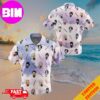 Chibi Ghost Pokemon Pattern Button Up ANIMEAPE Hawaiian Shirt