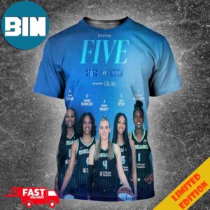 Chicago Sky The First First 5 Of The 2024 Szn 3D T-Shirt
