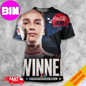 Christopher Bell Winner NASCAR Coke600 Charlotte USA 2024 All Over Print Unisex T-Shirt