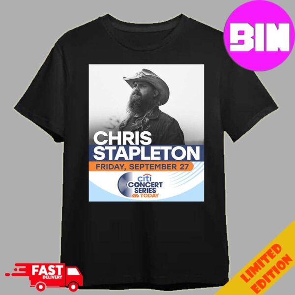 Citi Concert Series Of Chris Stapleton On NBC September 27 Unisex Essentials T-Shirt