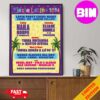 Bad Bunny Tour 2024 Most Wanted Tour En Vivo En La Panralla Grande On June 7-8 At Caribbean Cinemas Home Decor Poster Canvas