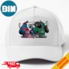 Carolina Hurricanes vs New York Rangers Eastern Conference Semifinals Stanley Cup Playoffs 2024 NHL Mascot White Classic Hat-Cap Snapback