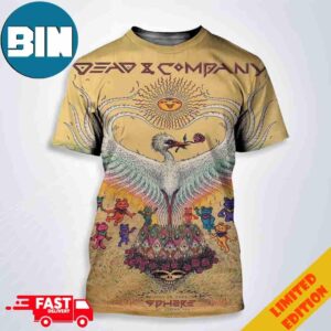 Concert Poster For Dead And Company At The Sphere Las Vegas Nv May 25 2024 3D T-Shirt