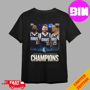 Congrats Dallas Mavericks NBA Finals 2024 Champions Western Conference Locker Room Unisex Essentials Shirt