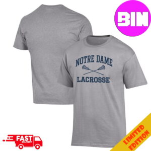 Congrats Notre Dame Fighting Irish Lacrosse Icon Powerblend Unisex Essentials T-Shirt