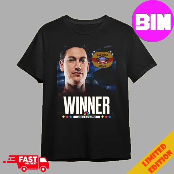 Congratulate Joey Logano Wiiner NASCAR All Star Race 2024 Unisex Essentials T-Shirt