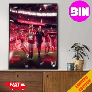 Congratulations Man UTD Champions The Football Association Challenge Cup FA Cup 2024 Home Decor Poster Canvas