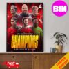 Congratulations Manchester United Champions The Football Association Challenge Cup FA Cup 2024 Man UTD Winners Home Decor Poster Canvas