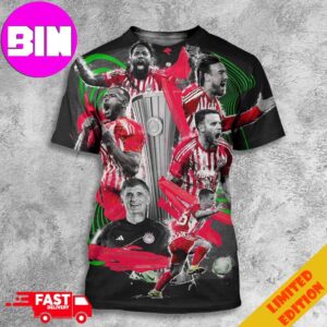 Congratulations Olympiacos Champions The UEFA Conference League 2024 UECL Final All Over Print Unisex T-Shirt