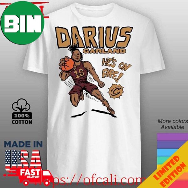 Darius Garland Cleveland Cavaliers Basketball Team 2024 T-Shirt