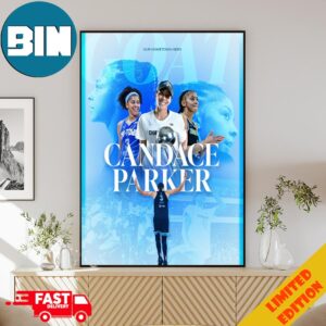 Thank You Candace Parker Hometown Hero And Congrats On A Historic Career Poster Canvas