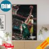 Kyrie Irving’s Incredible Dunk With Dallas Mavericks NBA Playoffs 2024 Poster Canvas