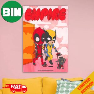 Deadpool And Wolverine And Dogpool For Empire Magazine’s Newest Issue Home Decorations Poster Canvas